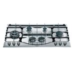 Hotpoint-PHN-962-TS-IX-HA-Acciaio-inossidabile-Da-incasso-90-cm-Gas-6-Fornello-i-