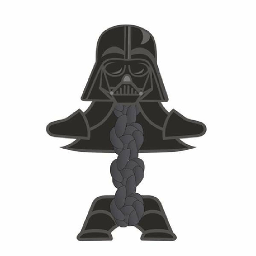 Star Wars Giocattoli per cani Star Wars Nero 11 x 27 x 9,5 cm