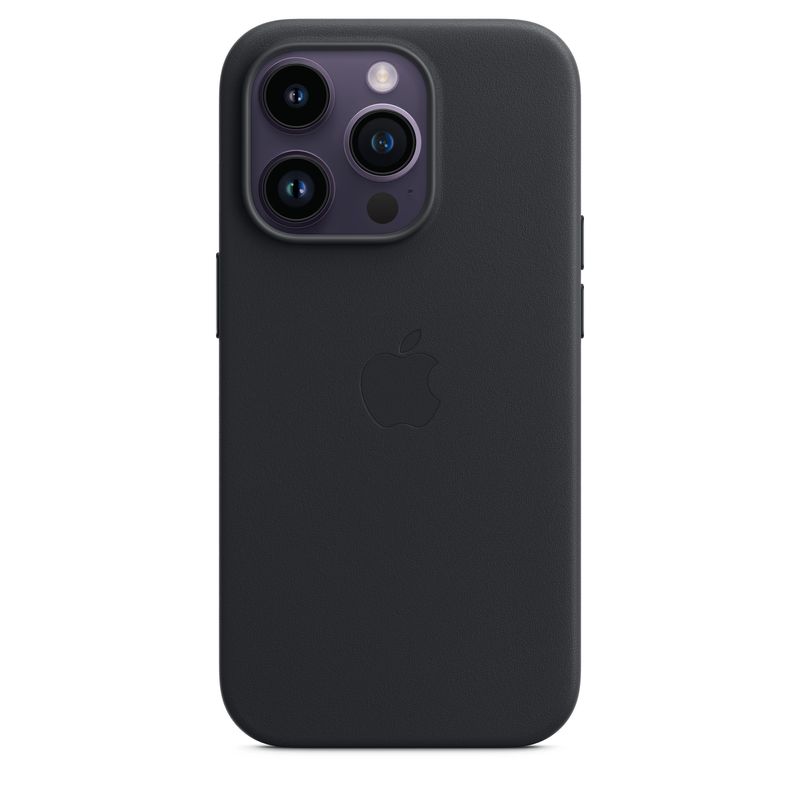 Apple-Custodia-iPhone-14-Pro-in-Pelle---Mezzanotte