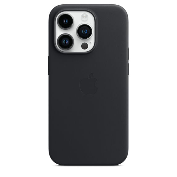 Apple-Custodia-iPhone-14-Pro-in-Pelle---Mezzanotte