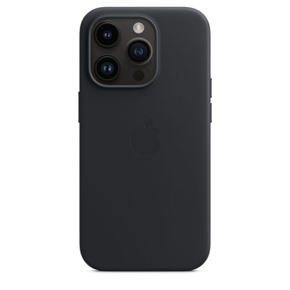 Apple-Custodia-iPhone-14-Pro-in-Pelle---Mezzanotte