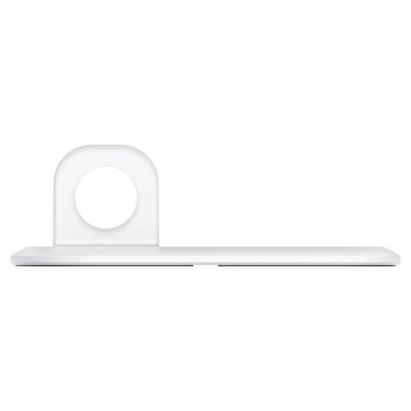 Spigen-AMP02797-Caricabatterie-per-dispositivi-mobili-Smartphone-Orologio-intelligente-Bianco-Carica-wireless-Interno