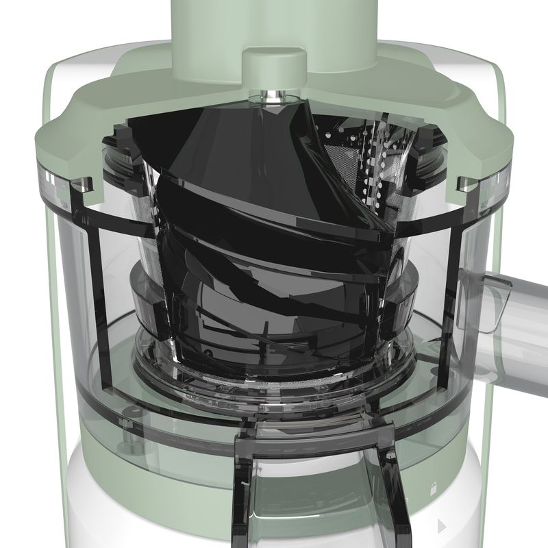 Imetec-Succovita-Estrattore-di-Succo-150W-Verde-Bianco