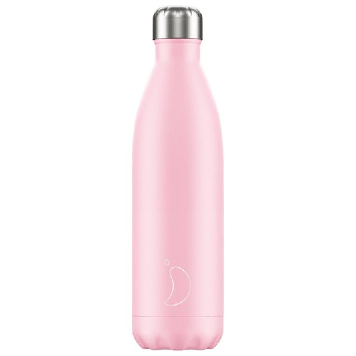 Chilly-s-Pastel-B750PAPNK-borraccia-Uso-quotidiano-750-ml-Acciaio-inossidabile-Rosa