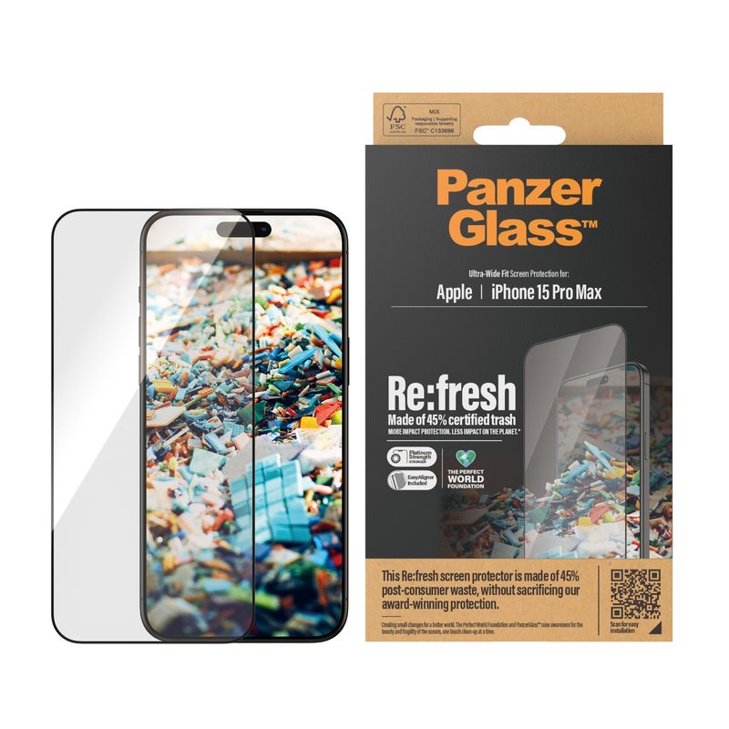PanzerGlass-Screen-Protector-Recycled-Glass-Clear-per-iPhone-15-Ultra