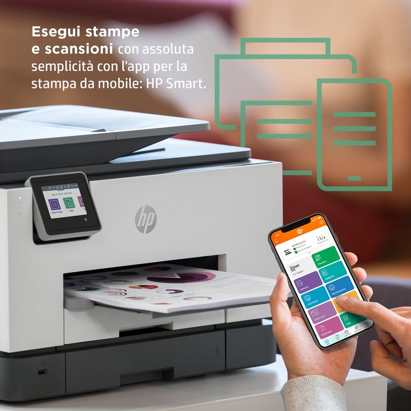 HP-OfficeJet-Pro-Stampante-multifunzione-HP-9022e-Colore-Stampante-per-Piccoli-uffici-Stampa-copia-scansione-fax-HP--Idoneo-per-HP-Instant-Ink-alimentatore-automatico-di-documenti-Stampa-fronte-retro