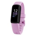 Fitbit Inspire 3 AMOLED Tracciatore di attività da braccio Nero, Lillà