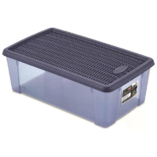 Stefanplast-05082-Scatola-Multiuso-Elegance-33x19x11cm-Blu
