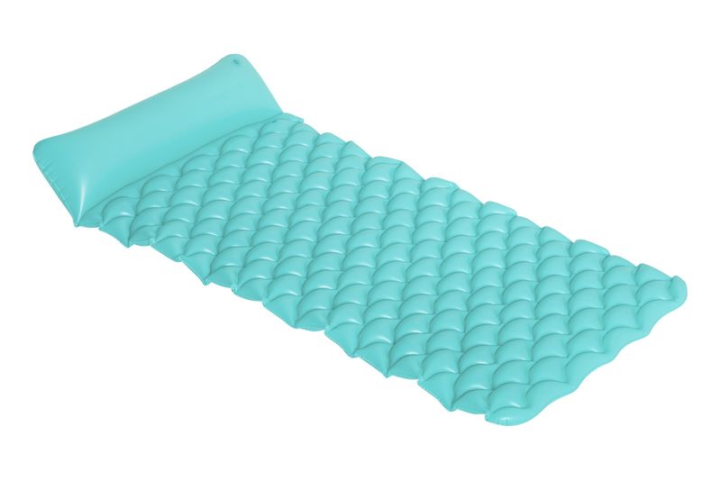 Bestway-44020-galleggiante-da-piscina-e-da-spiaggia-Verde-Rosa-Giallo-Vinile-Materassino-galleggiante