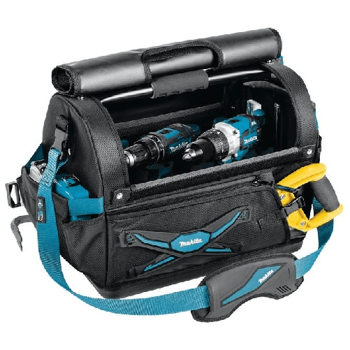 Makita-Werkzeugkoffer-E-05446-Nero-Blu-Plastica-Poliestere-Acciaio