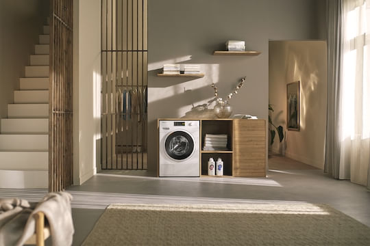Miele-WWB100-WCS-lavatrice-Caricamento-frontale-8-kg-1400-Giri-min-Bianco