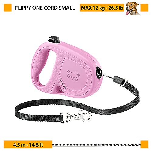 Ferplast-Guinzaglio-Allungabile-per-Cani-12Kg-Flippy-One-Cord-Blu