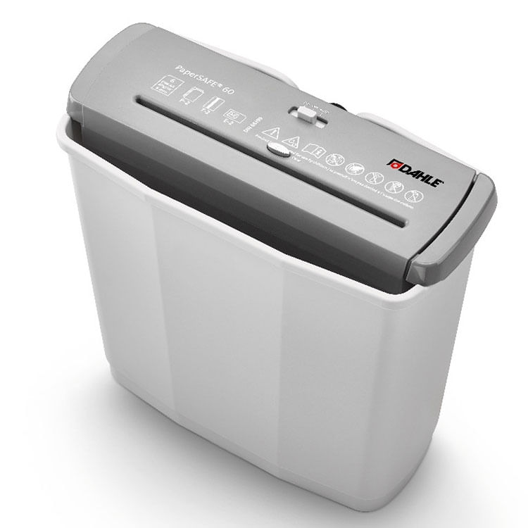 Dahle-PaperSAFE-60-distruggi-documenti-Taglio-a-striscia-70-dB-22-cm-Grigio