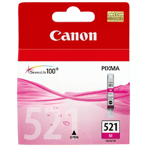 Canon-Cartuccia-d-inchiostro-magenta-CLI-521M