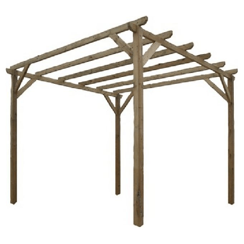 Brixo-Pergola-Lasa-Impregnate-3x3mt