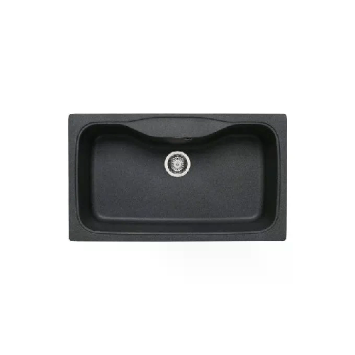 Elleci-Fox-360-Lavello-montato-su-piano-Rettangolare-Granitek