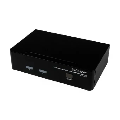 StarTech.com Switch KVM DisplayPort USB professionale a 2 porte con audio