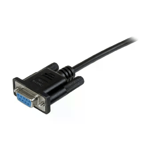 StarTech.com-Cavo-Seriale-RS232---DB9-Null-Modem-da-2m---nero-Femmina-Femmina
