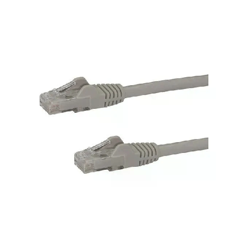 StarTech.com Cavo di rete CAT 6 - Cavo Patch Ethernet RJ45 UTP Grigio da 50 cm antigroviglio