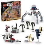 LEGO-Star-Wars-75372-Battle-Pack-Clone-Trooper-e-Battle-Droid-con-Veicolo-Giocattolo-Speeder-Bike-Idea-Regalo-Bambini-7--Anni