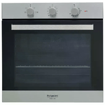 Hotpoint-FA3-530-H-IX-HA-66-L-3600-W-A-Nero-Acciaio-inossidabile