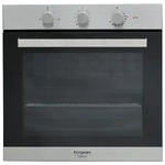 Hotpoint-FA3-530-H-IX-HA-66-L-3600-W-A-Nero-Acciaio-inossidabile