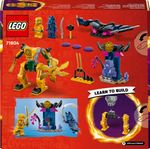 LEGO-NINJAGO-71804-Mech-da-Battaglia-di-Arin-Giochi-per-Bambini-4--Action-Figure-Giocattolo-da-Costruire-con-Starter-Brick