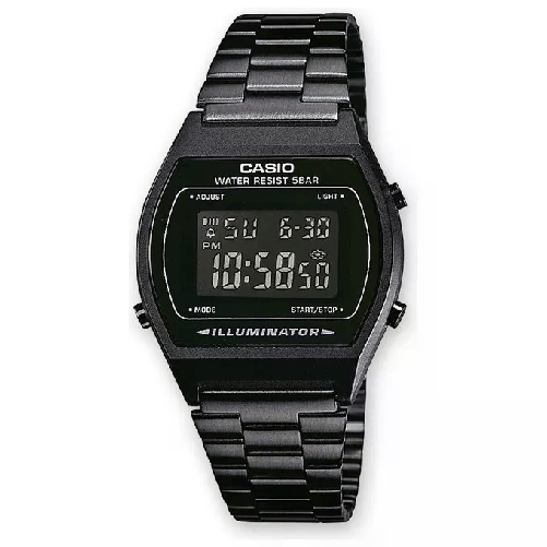 Casio-B640WB-1BEF-orologio-Orologio-bracciale-Unisex-Elettronico-Nero