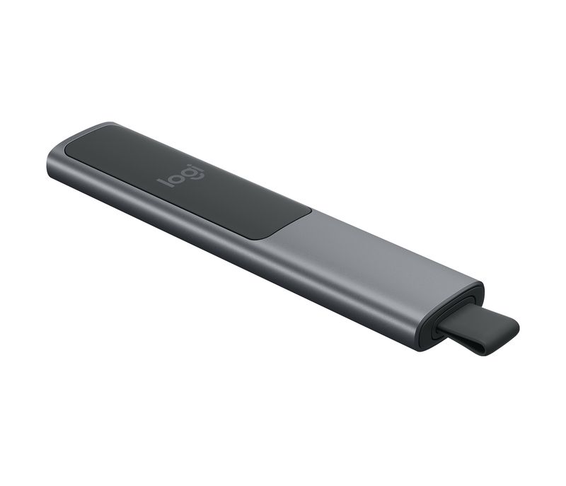 Logitech-Spotlight-puntatore-wireless-Bluetooth-RF-Grigio