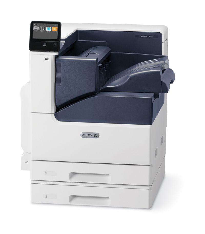 Xerox-VersaLink-C7000-A3-35-35-ppm-Stampante-fronte-retro-Adobe-PS3-PCL5e-6-2-vassoi-Totale-620-fogli