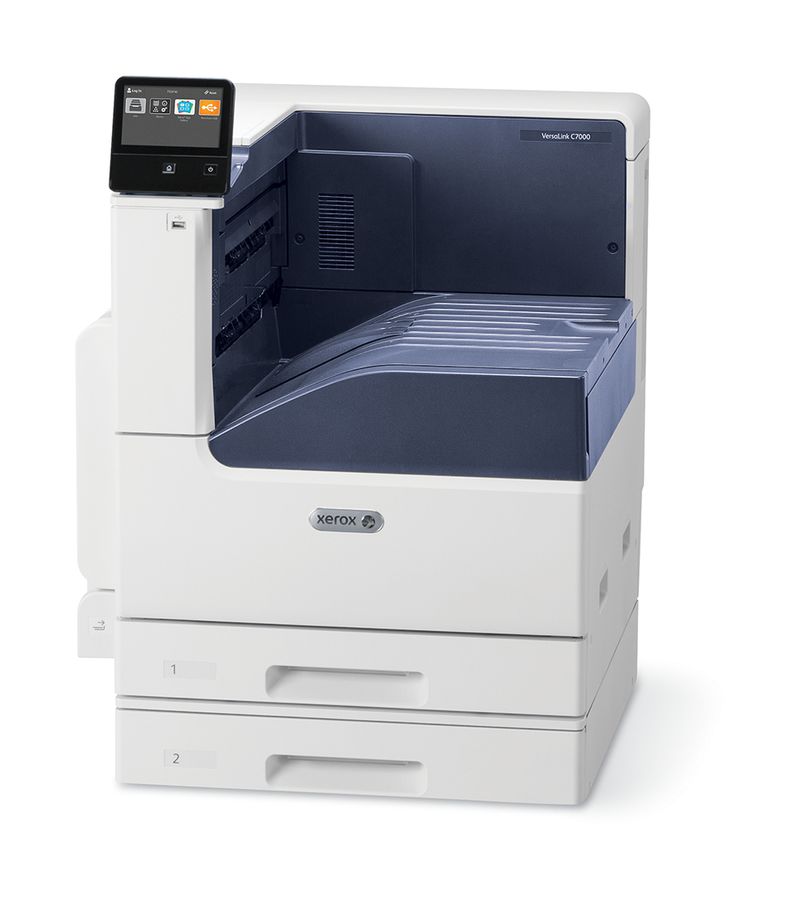Xerox-VersaLink-C7000-A3-35-35-ppm-Stampante-fronte-retro-Adobe-PS3-PCL5e-6-2-vassoi-Totale-620-fogli