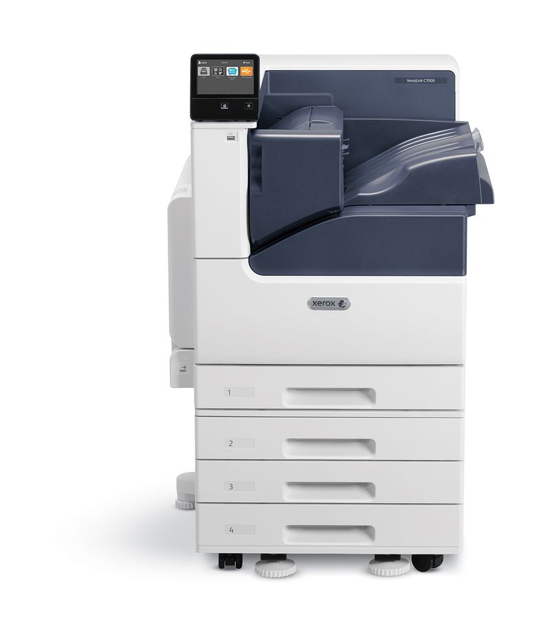 Xerox-VersaLink-C7000-A3-35-35-ppm-Stampante-fronte-retro-Adobe-PS3-PCL5e-6-2-vassoi-Totale-620-fogli