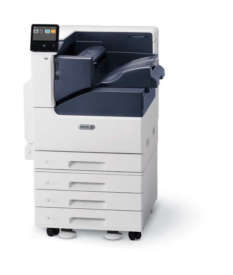 Xerox-VersaLink-C7000-A3-35-35-ppm-Stampante-fronte-retro-Adobe-PS3-PCL5e-6-2-vassoi-Totale-620-fogli