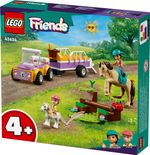 LEGO-Friends-42634-Rimorchio-con-Cavallo-e-Pony-Giocattolo-per-la-Cura-degli-Animali-con-2-Mini-Bamboline-Giochi-Bambini-4-