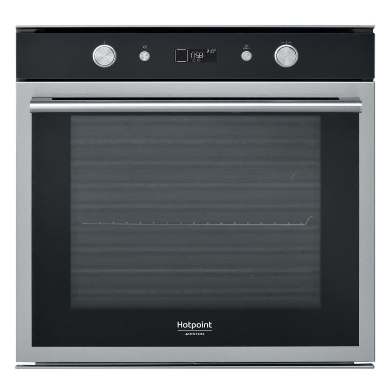 Hotpoint-FI6-864-SH-IX-HA-73-L-3650-W-A--Nero-Acciaio-inossidabile