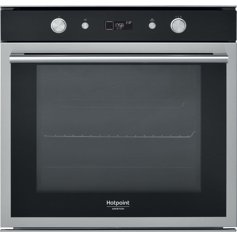 Hotpoint-FI6-864-SH-IX-HA-73-L-3650-W-A--Nero-Acciaio-inossidabile
