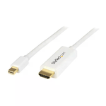 StarTech.com Cavo convertitore adattatore Mini DisplayPort a HDMI - mDP a HDMI da 2m - 4K bianco
