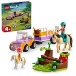 LEGO-Friends-42634-Rimorchio-con-Cavallo-e-Pony-Giocattolo-per-la-Cura-degli-Animali-con-2-Mini-Bamboline-Giochi-Bambini-4-