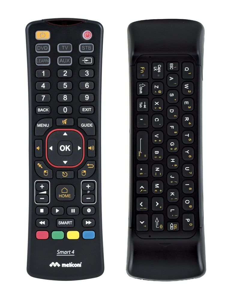 Meliconi-Smart-4-telecomando-RF-Wireless-TV-Sintonizzatore-TV-Pulsanti