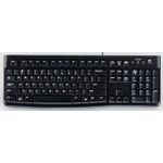 Logitech tastiera retail k120 usb nera