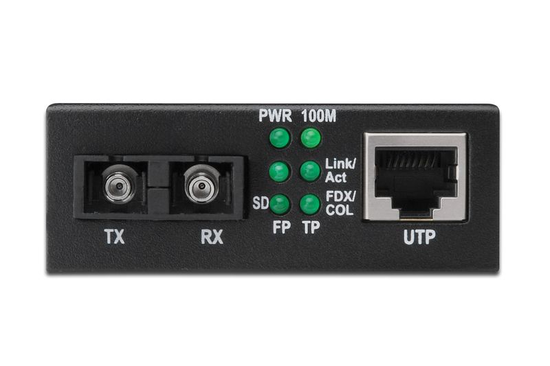Digitus-Convertitore-10-100-Rj45---Fibra-Ottica-Sc-Singlemode