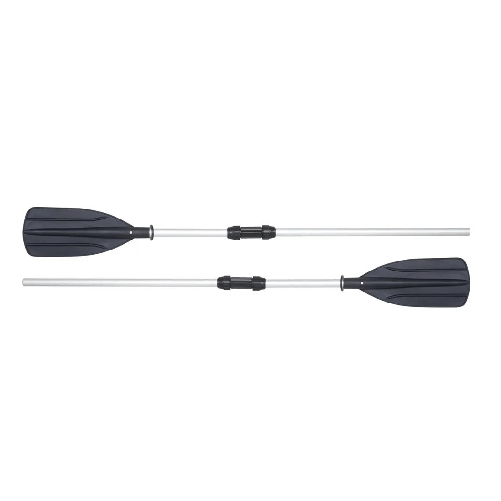 TrAdE Shop Traesio  Coppia Remi Pagaia Asta In Alluminio Raccordi Pale Per Gommone Da 145/218 Cm 62064 -