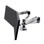 Ergotron LX Series 45-245-026 Supporti a parete per TV 68,6 cm (27") Scrivania Argento