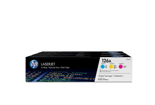Hp-126a-Color-Tri-pack-Laserjet-Toner