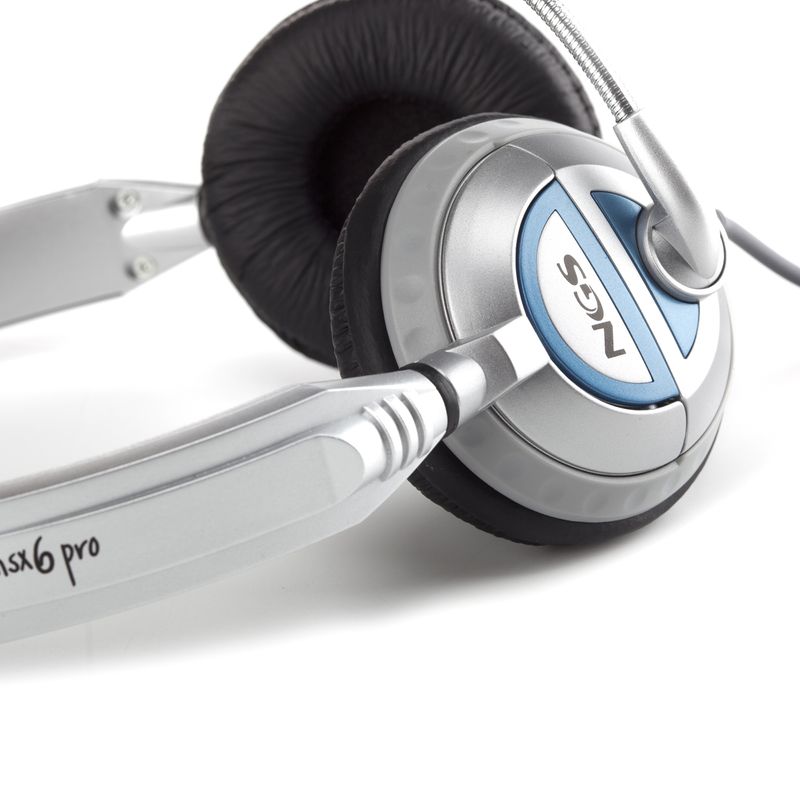 Ngs-Cuffia-Stereo-Con-Microfono-20-25hz-102bd-32ohm-Silver