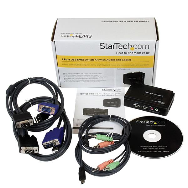 StarTech.com-Kit-Switch-Kvm-Usb-Con-Audio-e-Cavi-2-Porte