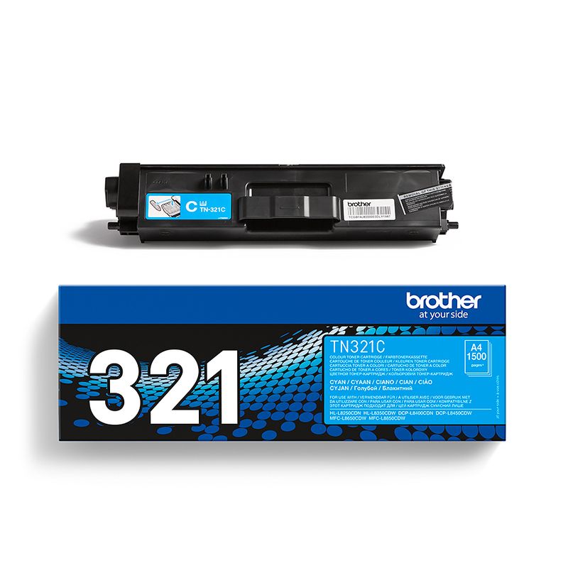 Brother-Toner-Tn-321c-1.500pg.-per-Hl-l8250-l8350-Dcp-l8400-l8450-MFC-l8650-l8850