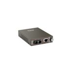 D-Link DMC-810SC convertitore multimediale di rete 2000 Mbit/s 1310 nm Nero
