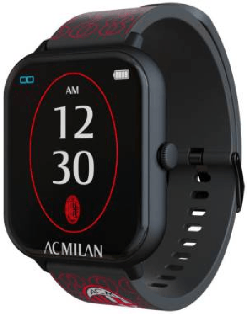 Techmade smartwatch milan cassa nera cint. pattern 1899 1.83 - TM-SWFOOT-MIL3