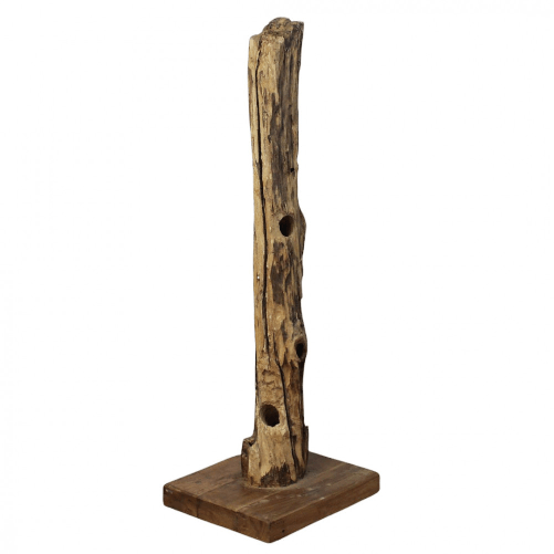 MILANI HOME SIBILLA - porta bottiglie in legno di teak